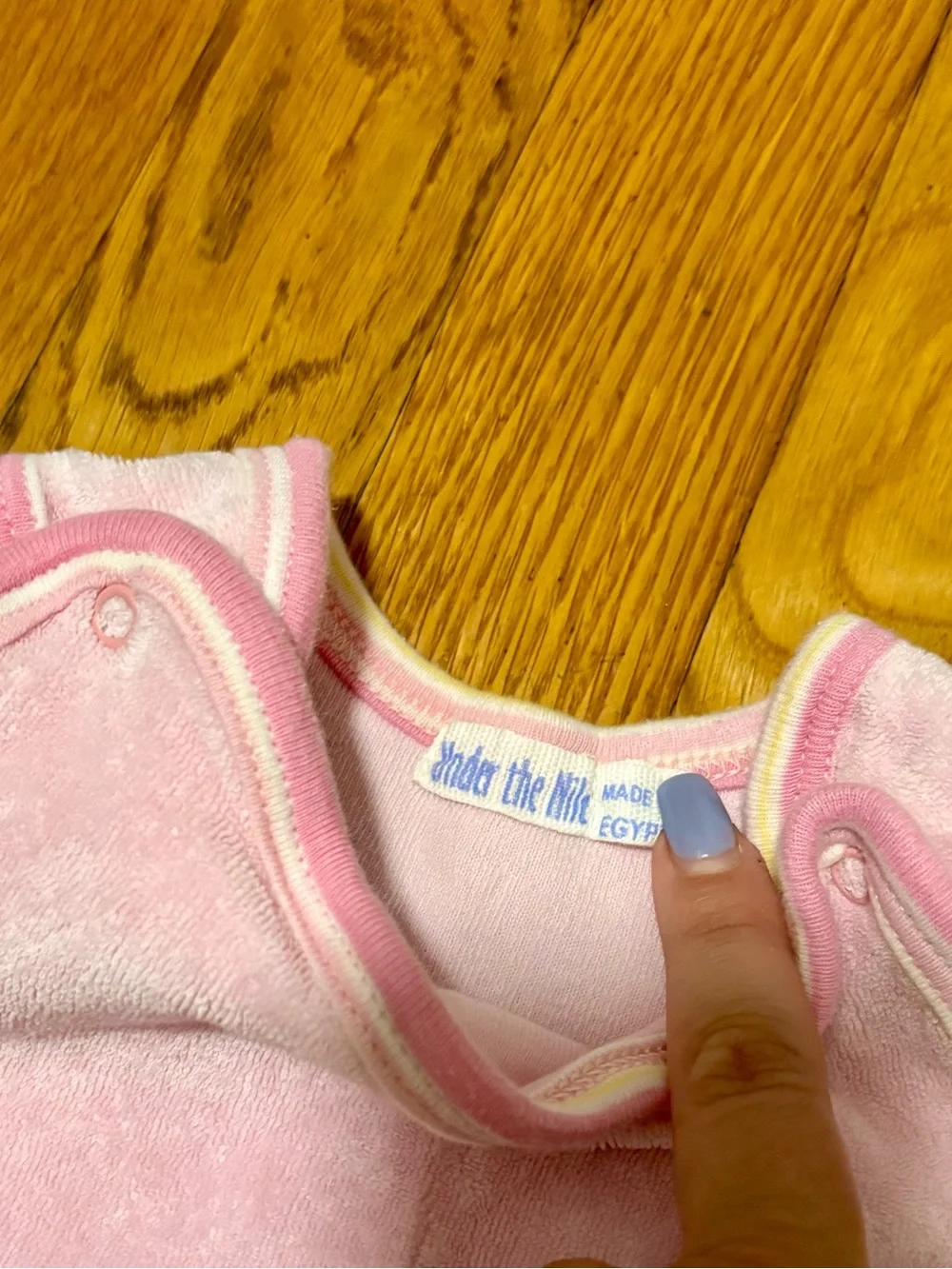 Under the Nile Pink Romper - 12 months - Like New